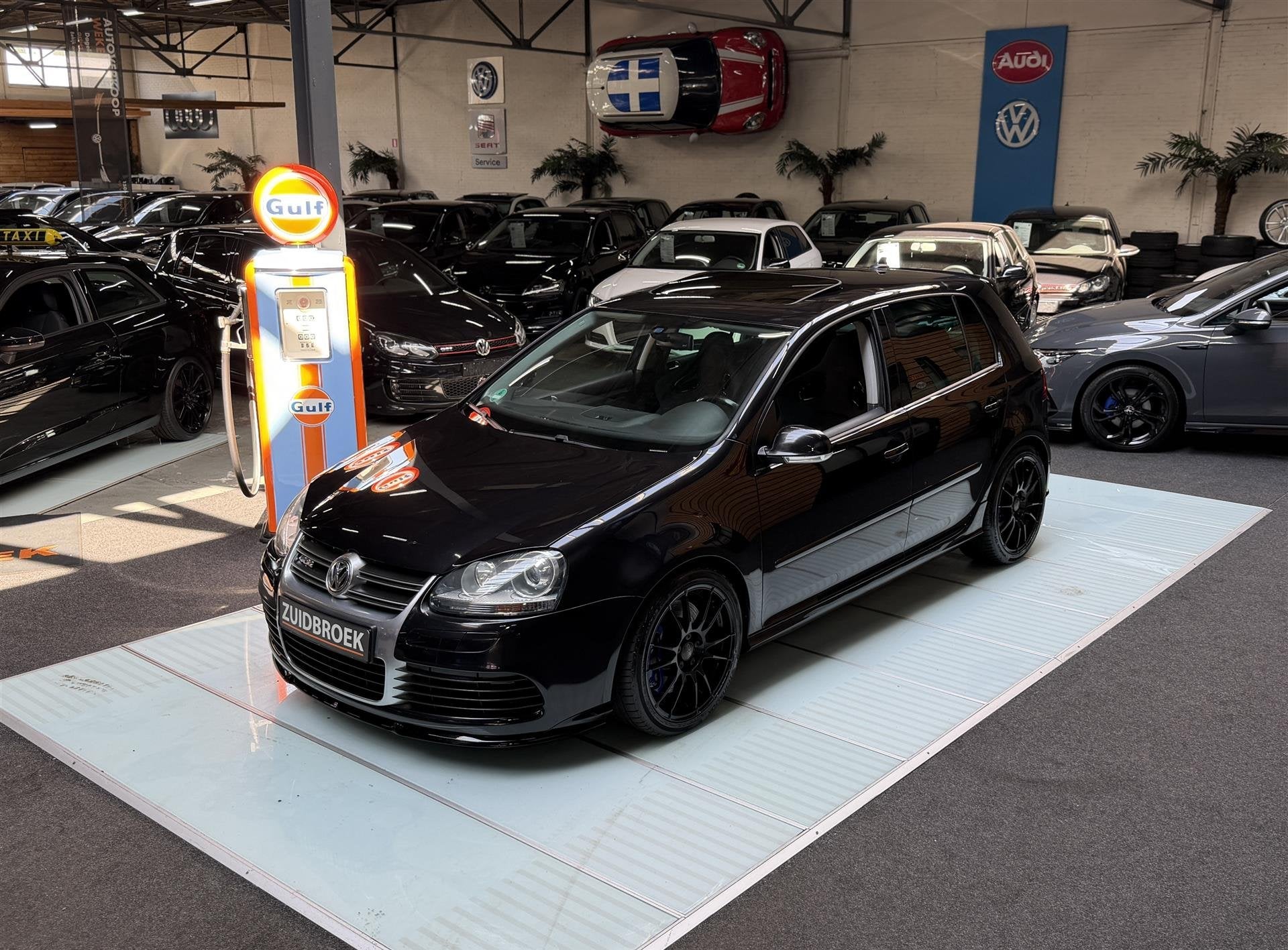 Volkswagen Golf 3.2 V6 R32 DSG | Vol optie | Dak | Schaalsto, Auto's, Automaat, Gebruikt, 4 cilinders, 1290 kg
