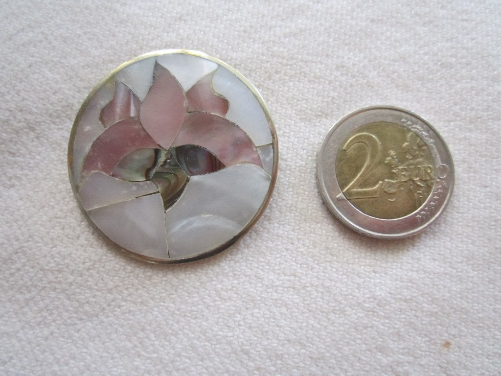 28.  Schitterende oude broche, Ophalen, Overige materialen, Broche
