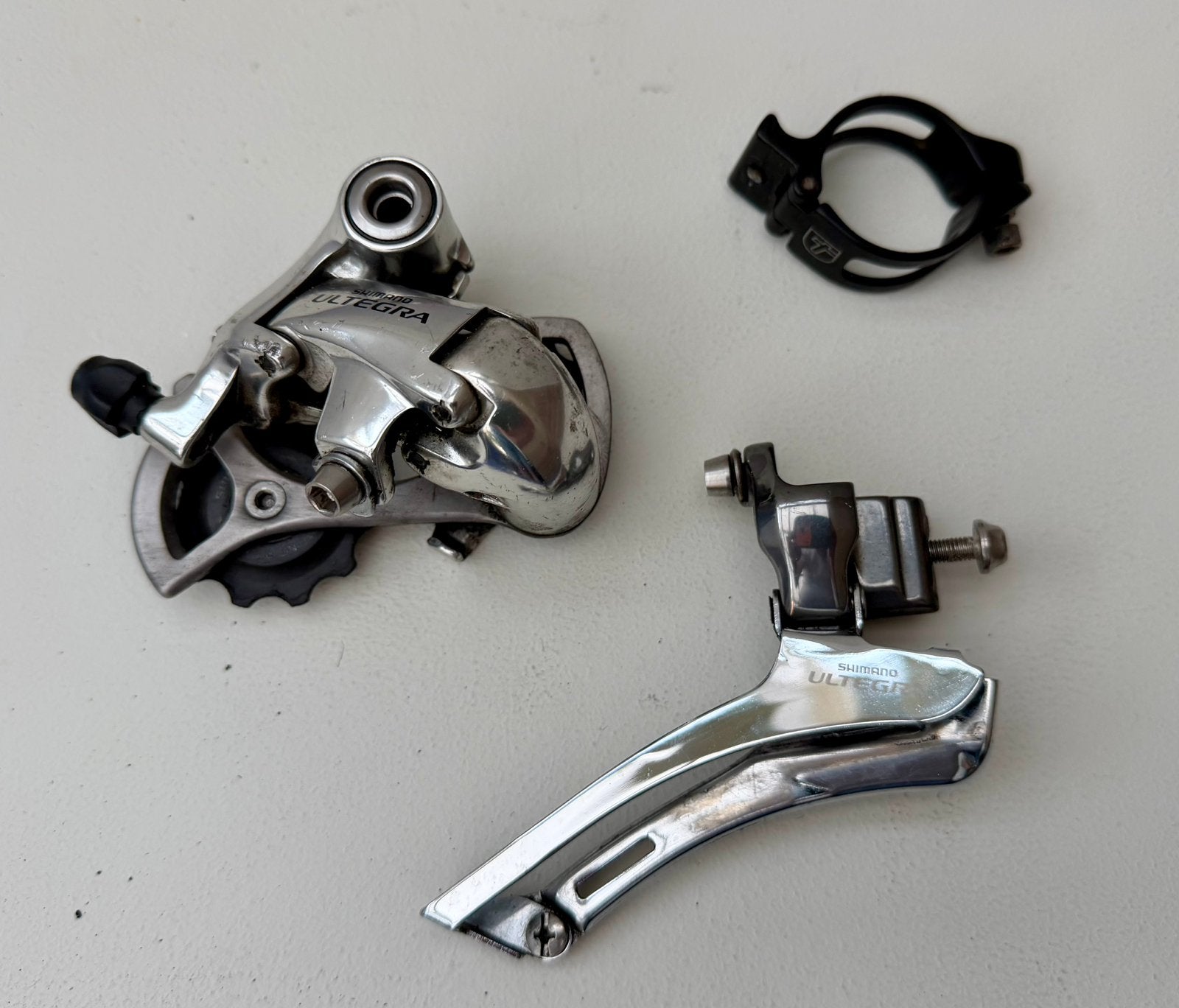 Racefiets onderdelen. Ultegra. Tiagra. Brooks., Gebruikt, Overige typen, Ophalen of Verzenden, Shimano