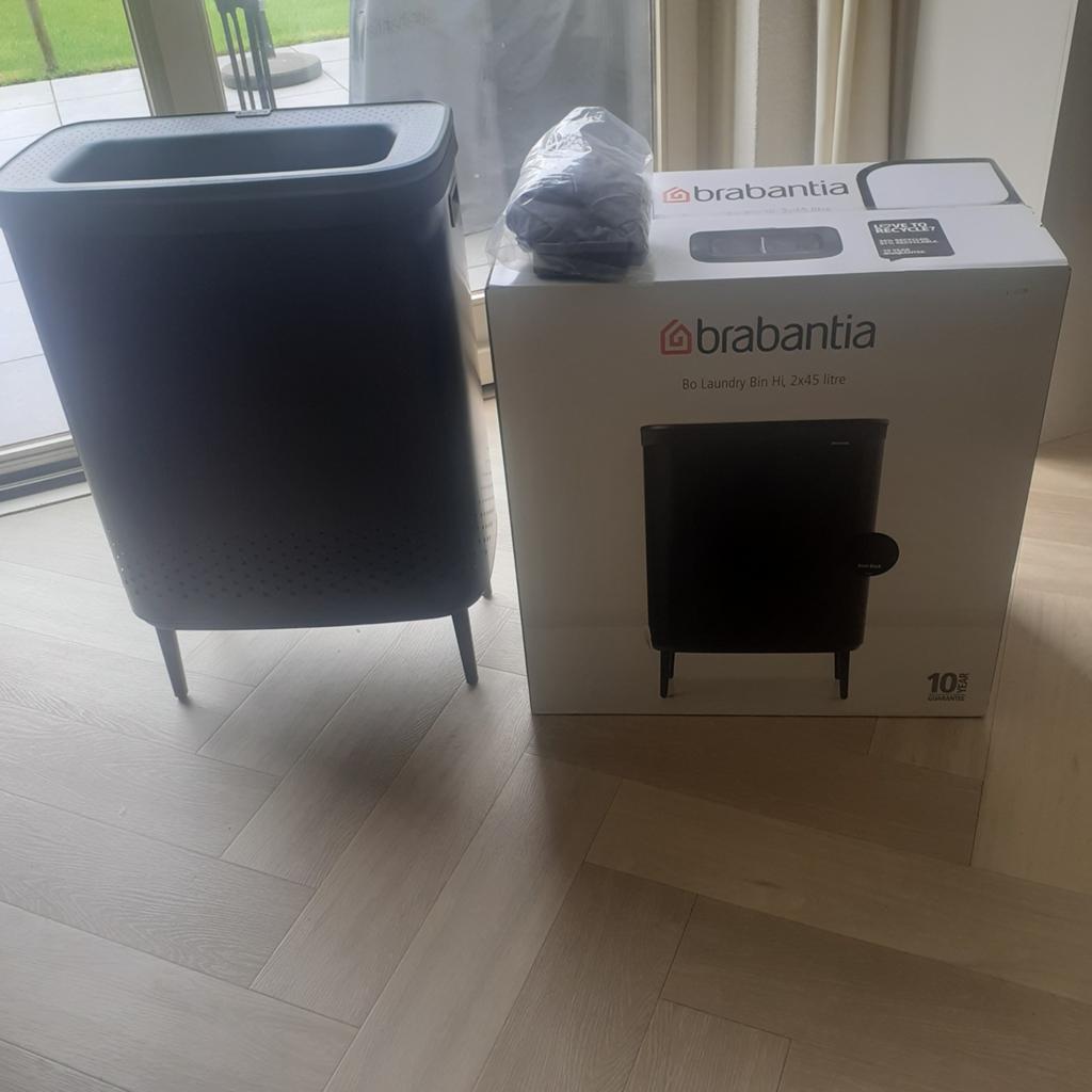 Brabantia Bo Laundry Bin Hi 2x45 liter - Nieuw in doos, Ophalen of Verzenden, Nieuw