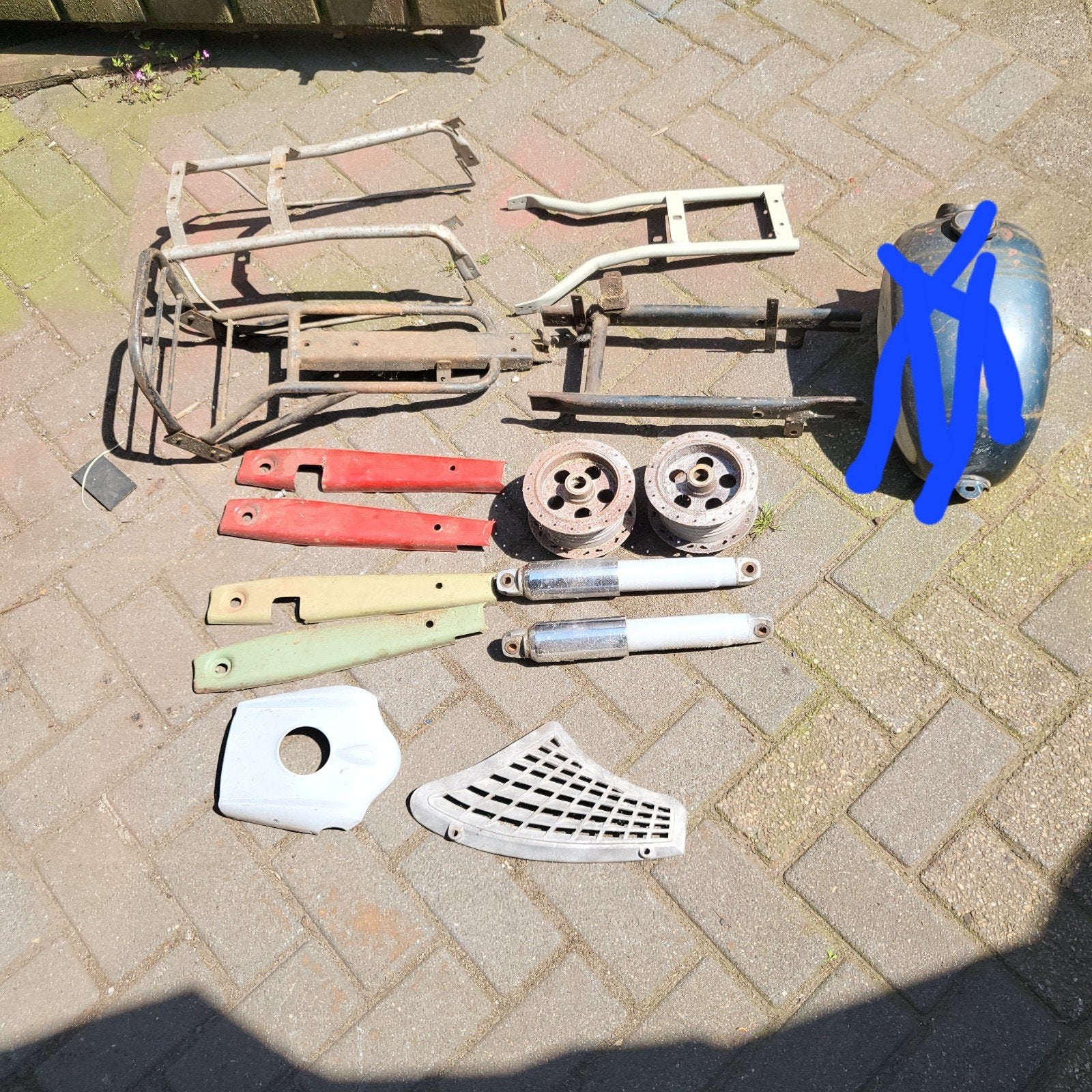 Diverse batavus onderdelen, Ophalen of Verzenden, Gebruikt, Overige typen, Batavus