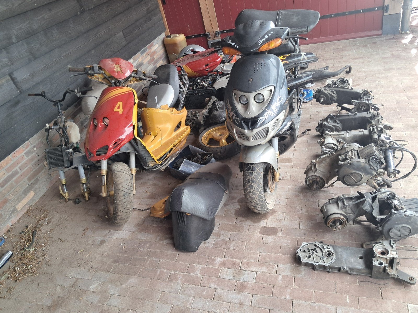 partij suzuki katana lc projecten/onderdelen, Fietsen en Brommers, Ophalen of Verzenden, Gebruikt