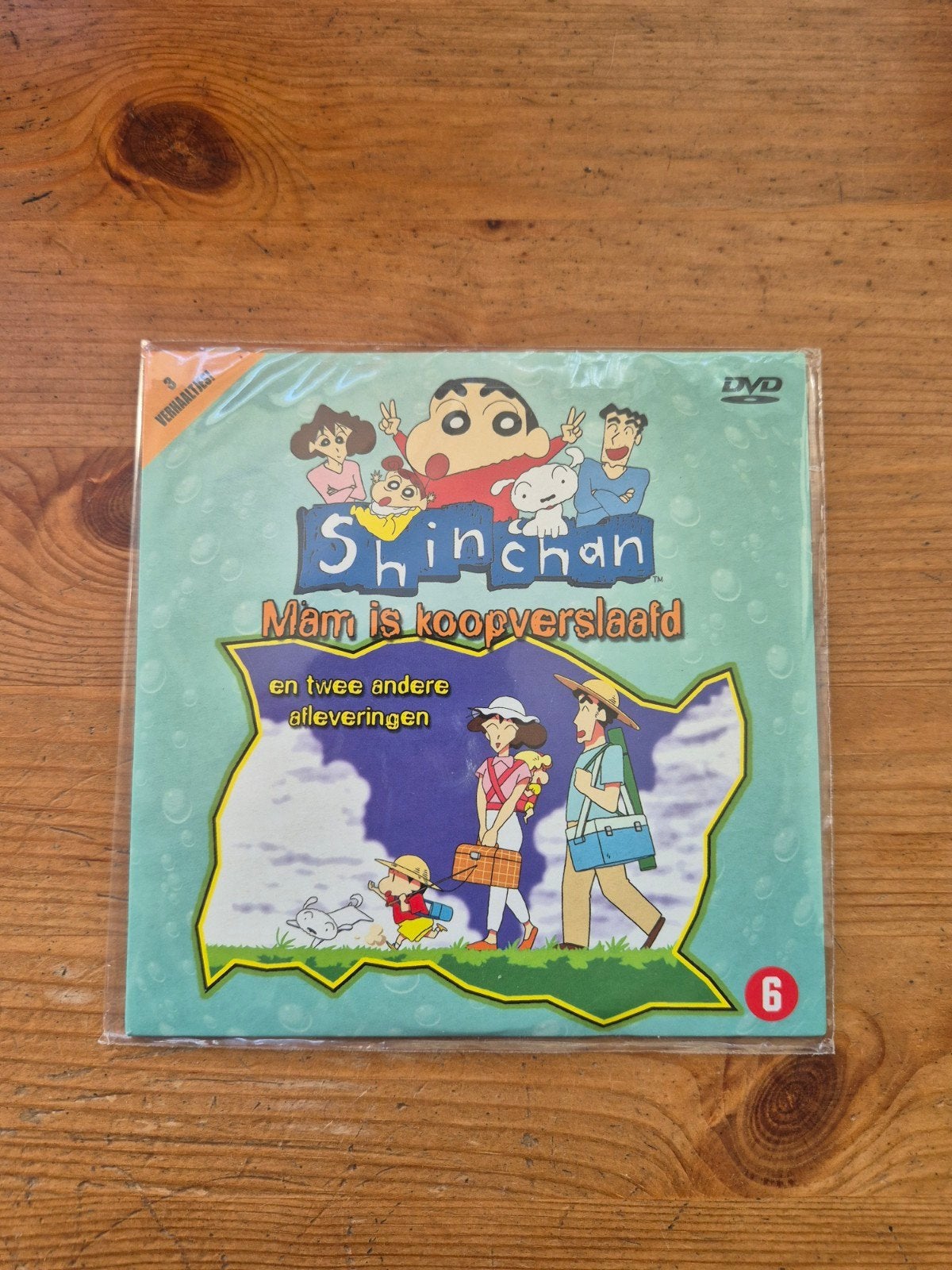 Shinchan DVD promo mam is koopverslaafd, Europees, Alle leeftijden, Overige typen, Ophalen of Verzenden