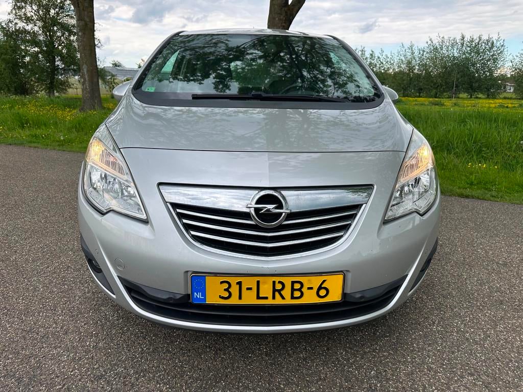 Opel Meriva 1.4 Turbo|airco ijskoud|pdc|trekhaak|rijdt goed, Auto's, Voorwielaandrijving, Euro 5, Stof, Gebruikt