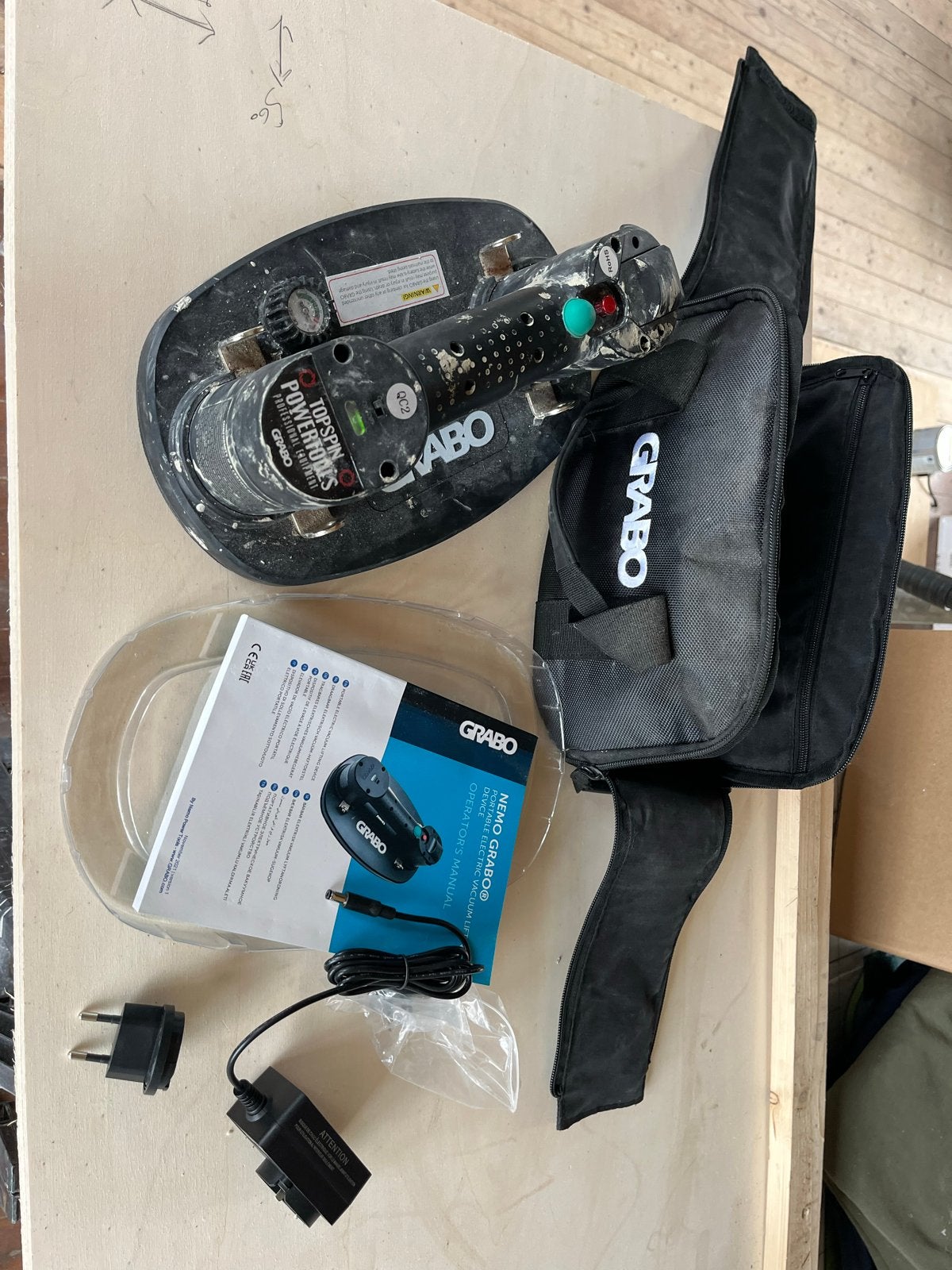 Grabo Nemo Powertools vacuüm zuignap, Doe-het-zelf en Verbouw, Ophalen, Gebruikt