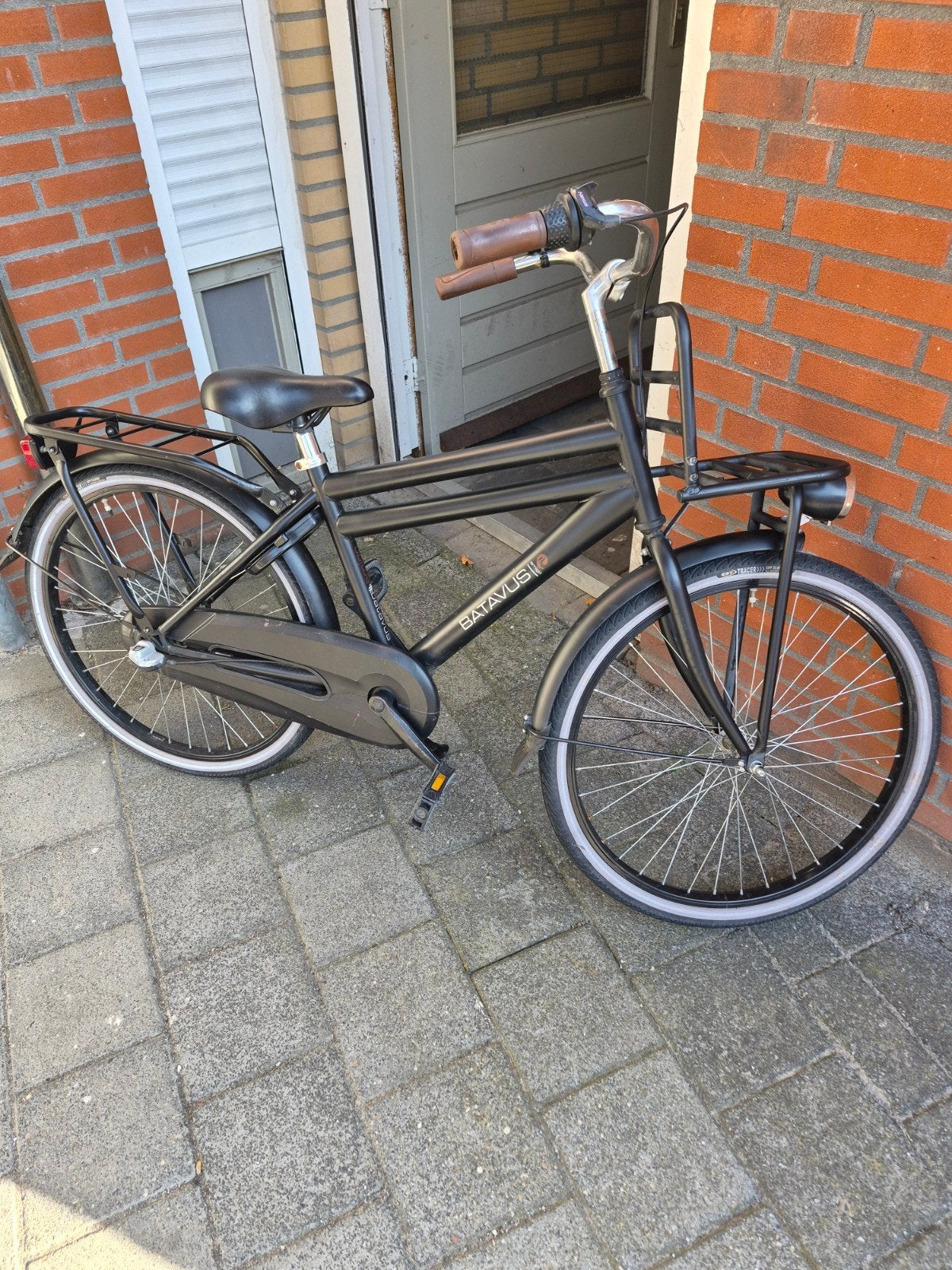 kinder fiets inch 24, Terugtraprem, Gebruikt, Batavus, Minder dan 49 cm