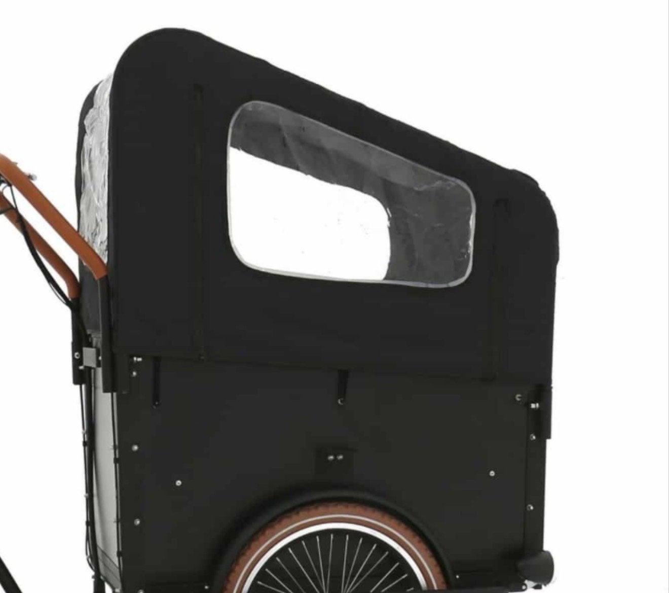 Terra regenhuif voor bakfiets - Zo goed als nieuw, Ophalen of Verzenden, Zo goed als nieuw, Overige typen, Minder dan 20 kg