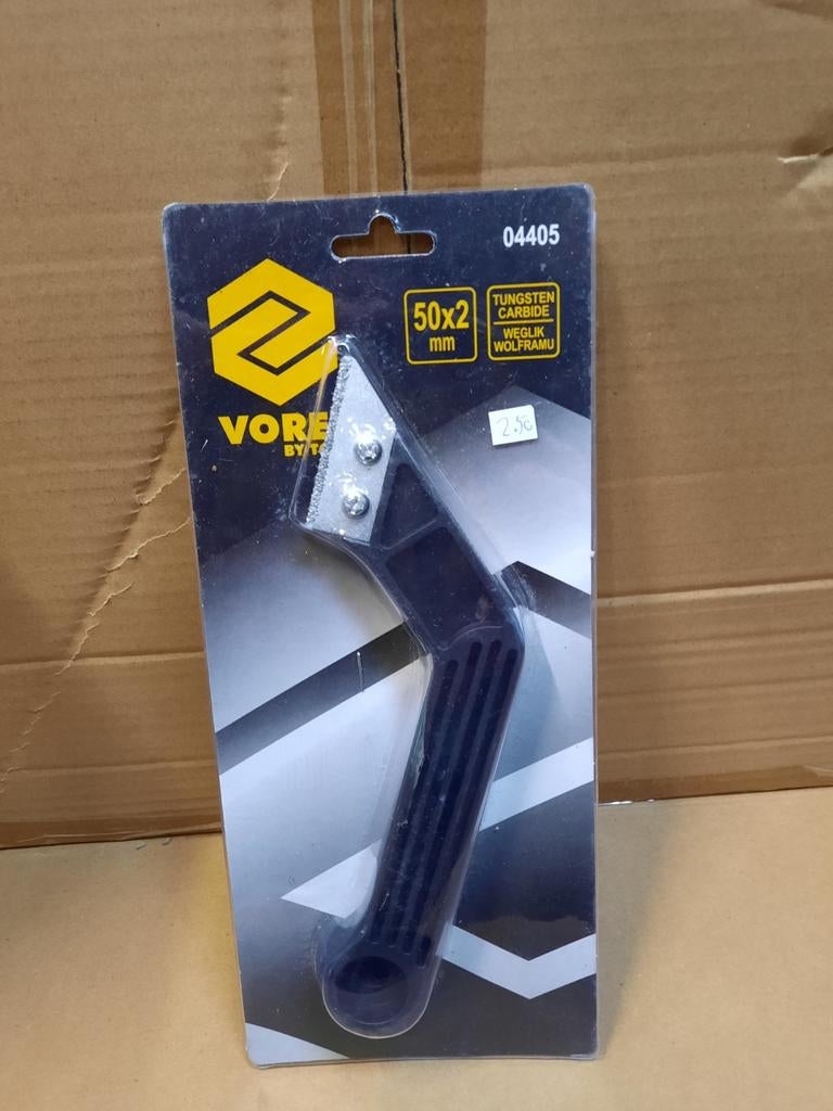 VORE BY TUNGSTEN CARBIDE Schraper 50x2mm, Ophalen of Verzenden, Nieuw