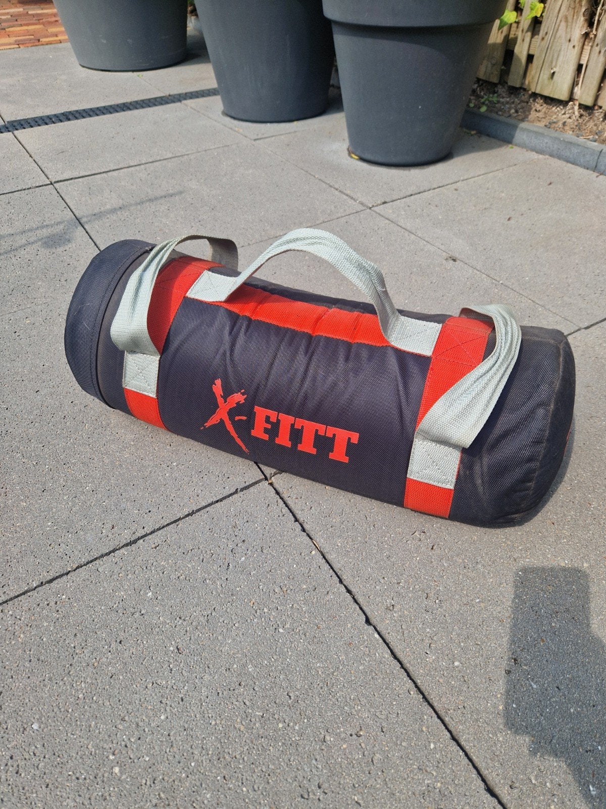 X-FIT Sandbag 25 KG - Krachttraining Zandzak, Sport en Fitness, Ophalen, Gebruikt, Benen, Overige typen