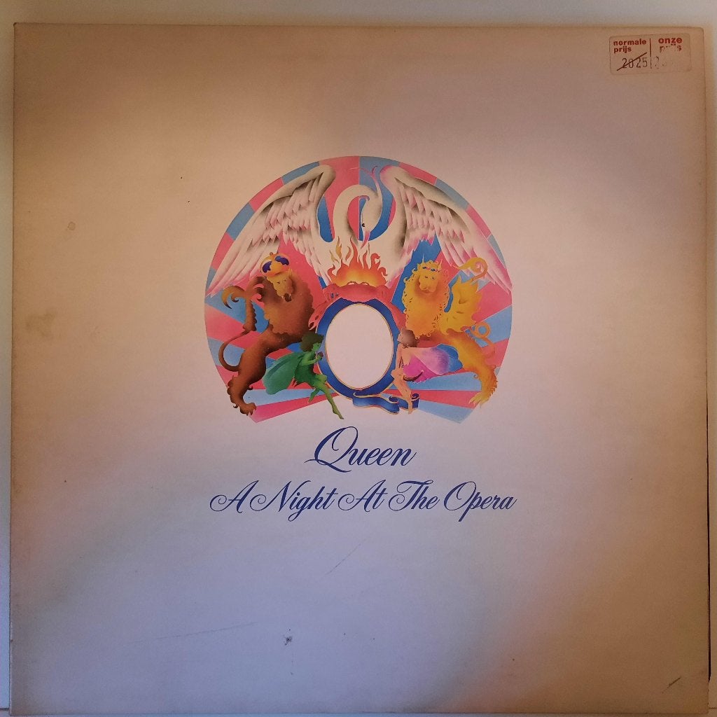 LP "A Night at the Opera" - Queen, LP, Gebruikt, Ophalen of Verzenden, Hardrock