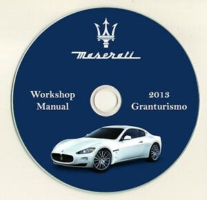 Maserati Gran Turismo Sport Workshop manual op DVD in PDF, Auto diversen, Handleidingen en Instructieboekjes, Verzenden