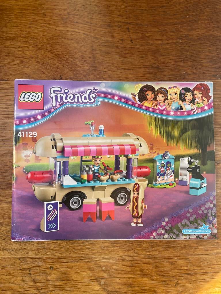 Lego Friends 41129 Hotdogkraam, Gebruikt, Lego, Friends, Ophalen of Verzenden