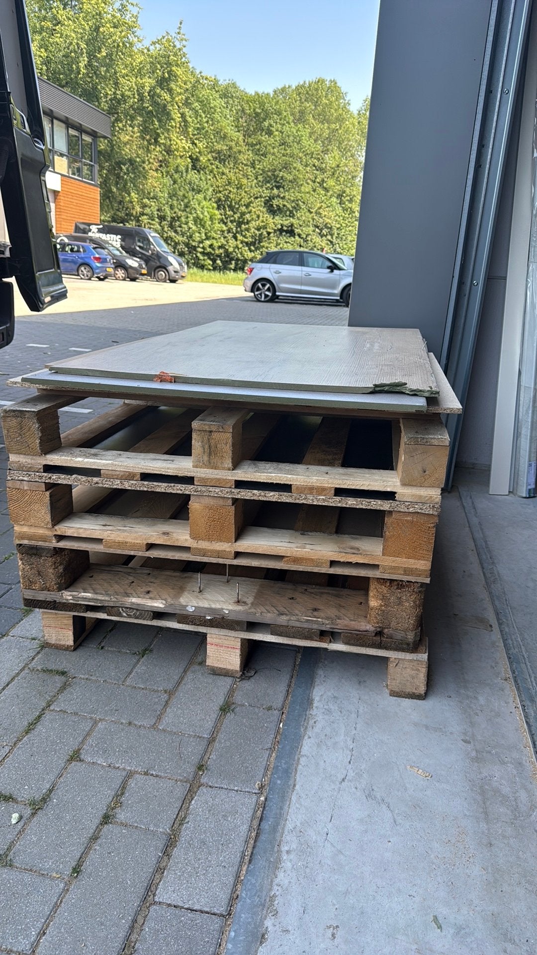 Pallets, Ophalen, Zo goed als nieuw, Pallet, Minder dan 200 cm