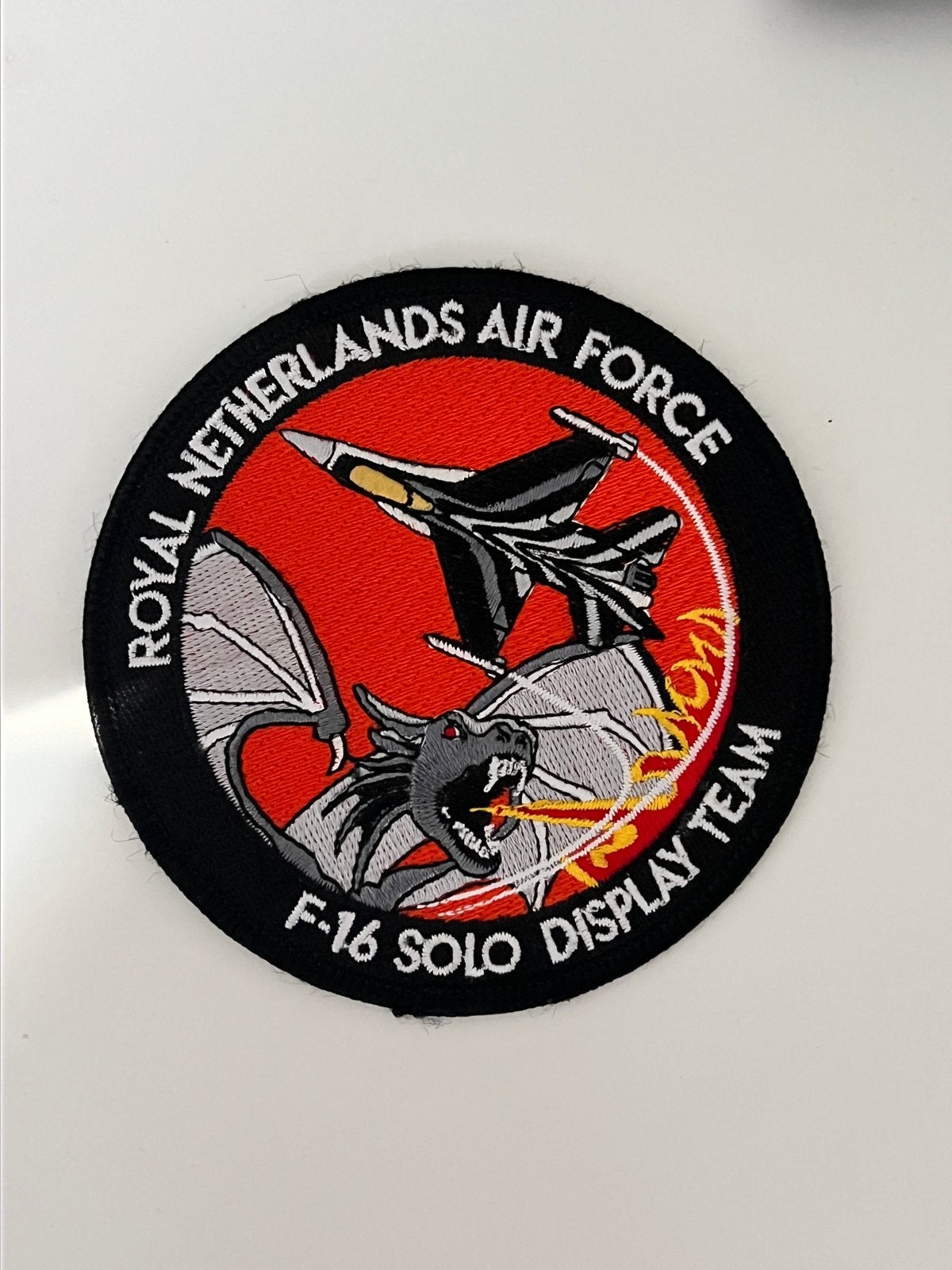 F-16 Solo Display Team Patch, Ophalen of Verzenden, Zo goed als nieuw