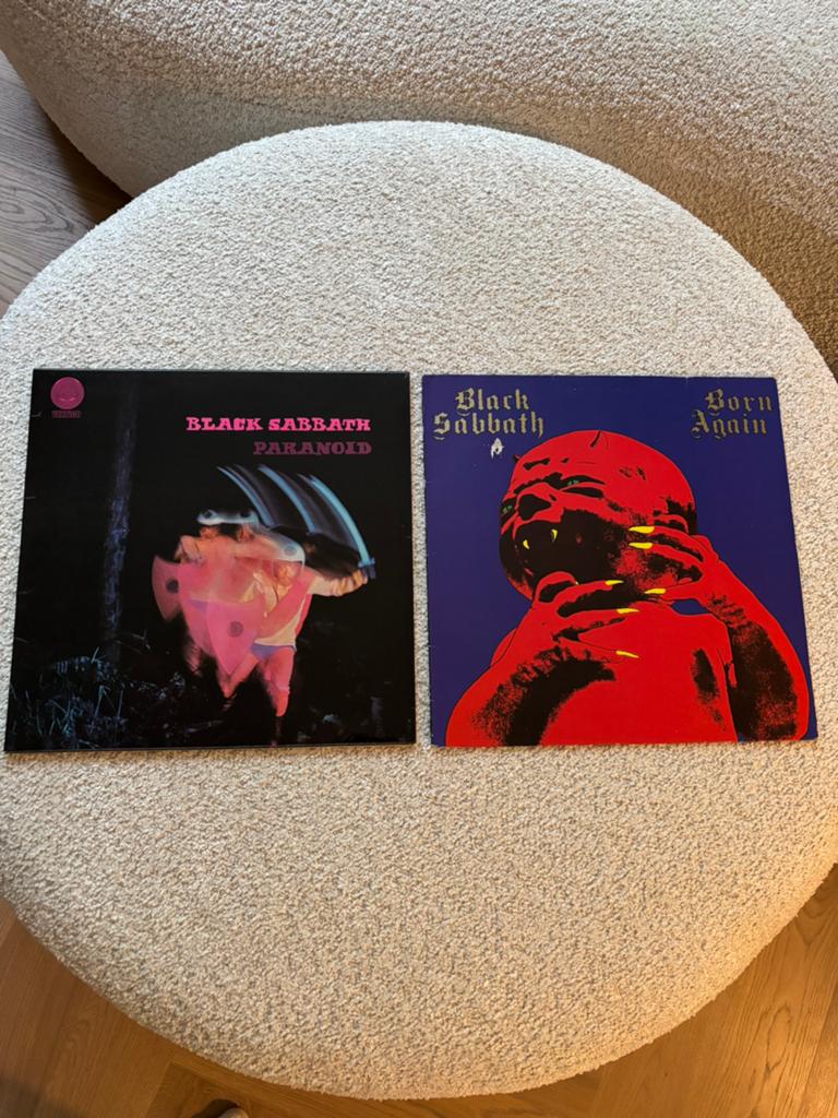 Lp’s black sabbath origineel vg++ vertigo, paranoid, born, Cd's en Dvd's, Vinyl | Rock, Ophalen of Verzenden, Zo goed als nieuw