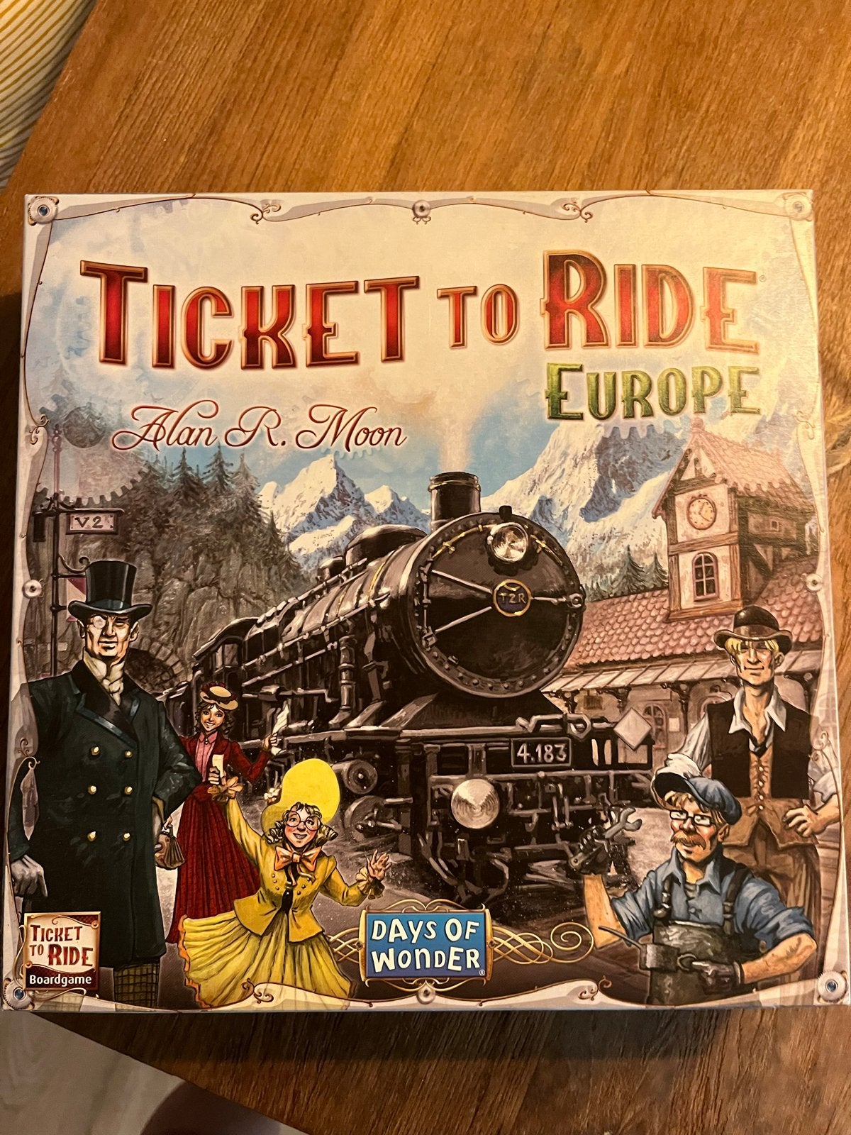 Ticket to Ride Europe Bordspel - bijna nieuw!, Hobby en Vrije tijd, Gezelschapsspellen | Bordspellen, Drie of vier spelers, Ophalen