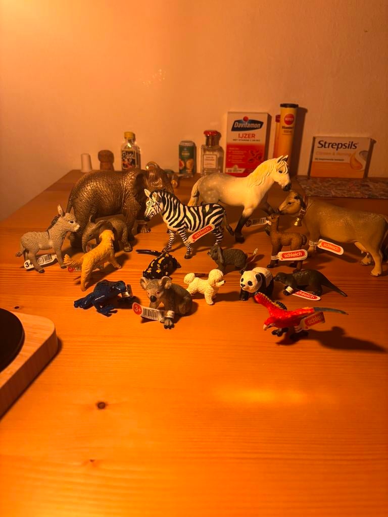 Schleich dieren retired en nieuw, Ophalen of Verzenden
