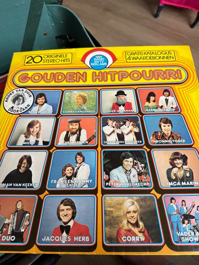 Gouden Hitpourri LP - 20 Originele Stereo Hits, Ophalen, Gebruikt
