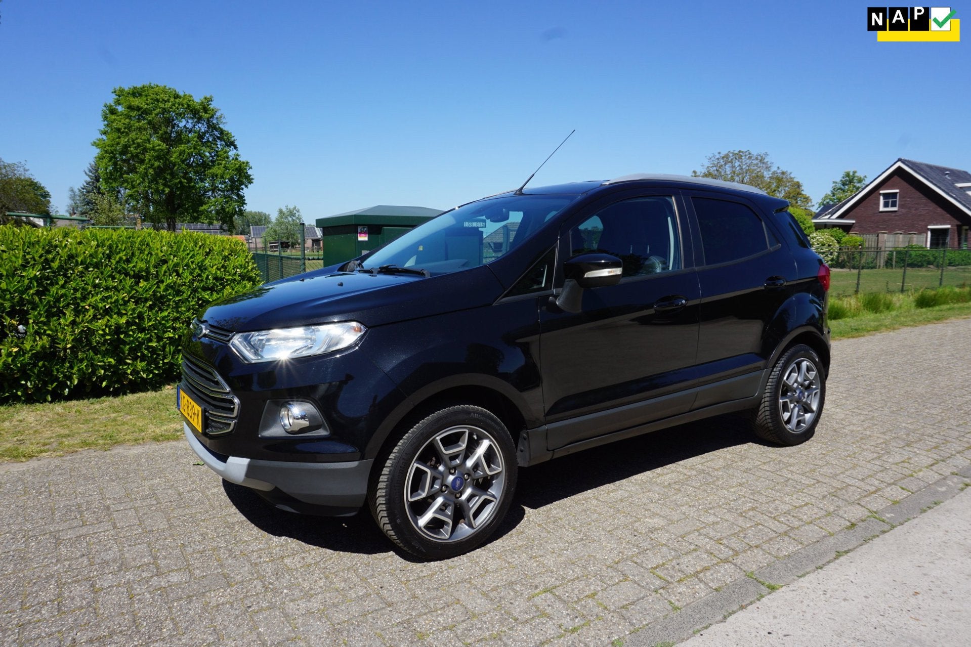 Ford EcoSport 1.0 EcoBoost Titanium, Auto's, Voorwielaandrijving, Automatische klimaatregeling, 125 pk, Gebruikt