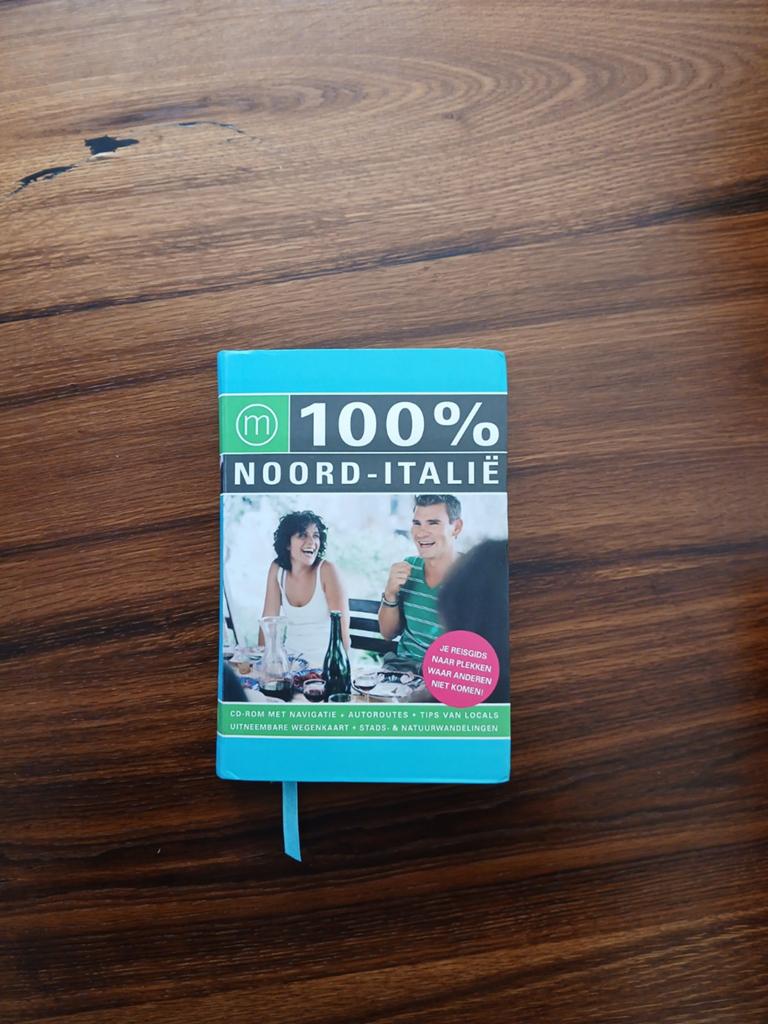 100% reisgids- Noord-Italië, Europa, Ophalen of Verzenden, Ellen Huijzer; Noortje ten Bokum; Annemarie Hofstra, Reisgids of -boek