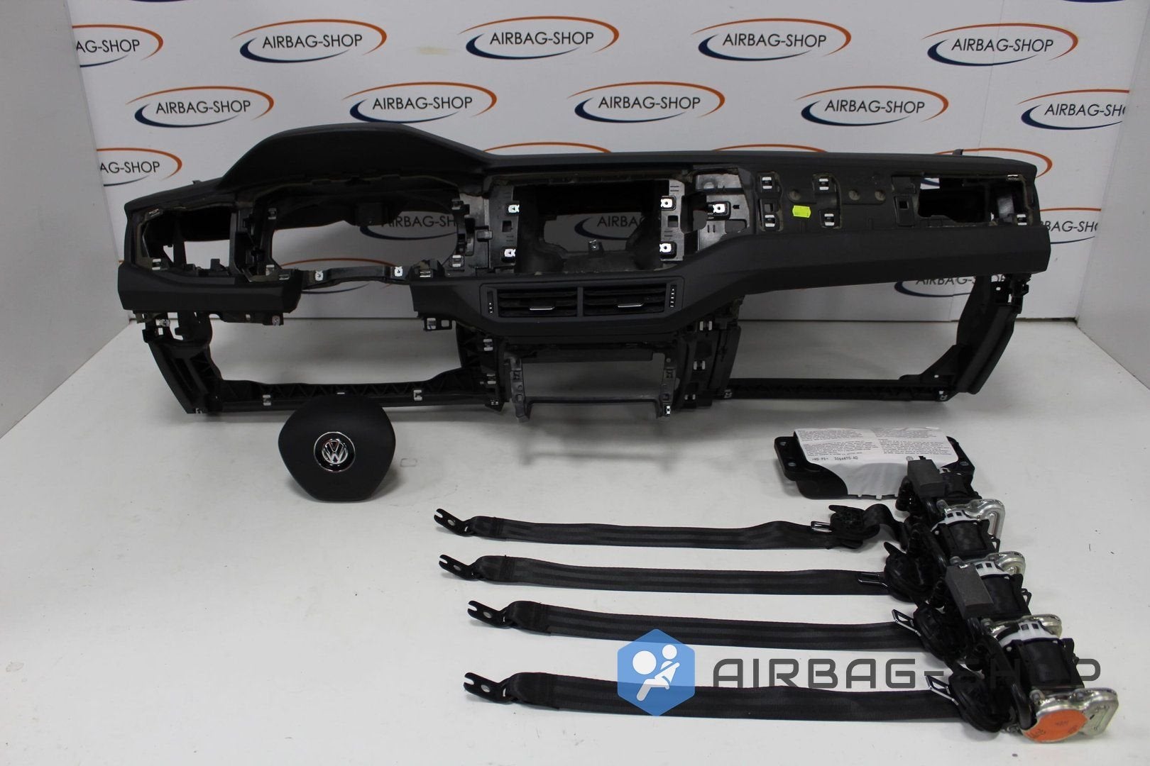 VW Polo 2G Airbagset ( Airbags Airbag Set Dashboard ) AW, Auto-onderdelen, Dashboard en Schakelaars, Volkswagen, Gebruikt, Ophalen of Verzenden