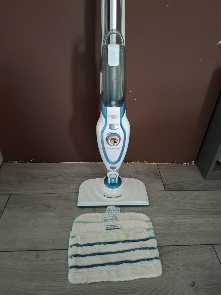 Black&Decker steam-mop, Witgoed en Apparatuur, Stoomapparaten, Zo goed als nieuw, Stoomreiniger, Ophalen