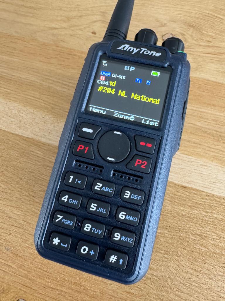Anytone AT-D890UV De nieuwste Anytone FM, DMR, AM en NXDN, Telecommunicatie, Ophalen of Verzenden, Nieuw, 15 km of meer, Portofoon of Walkie-talkie