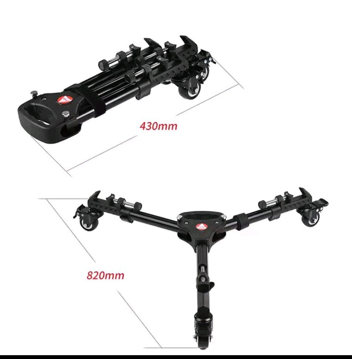 Kingjoy VX-600 Statief Dolley, Overige merken, 125 cm of minder, Inklapbaar, Overige typen