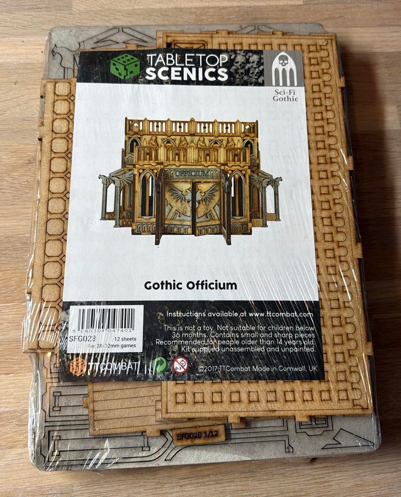 Tabletop Scenics - Gothic Officium, Ophalen of Verzenden, Zo goed als nieuw, Overige soorten, Toebehoren