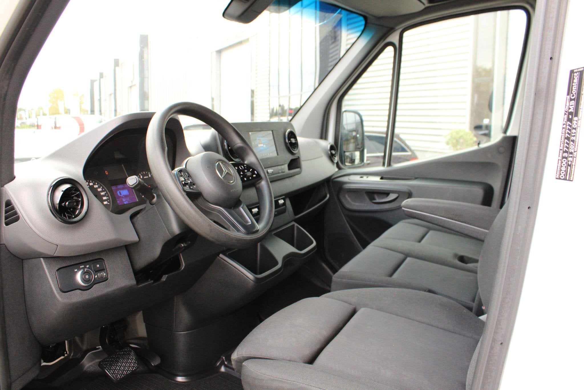 Mercedes-Benz Sprinter 314 Aut L3H2 Euro6 Camera | DAB | 3 Z, Auto's, Gebruikt, 2000 kg, 2381 kg, Wit