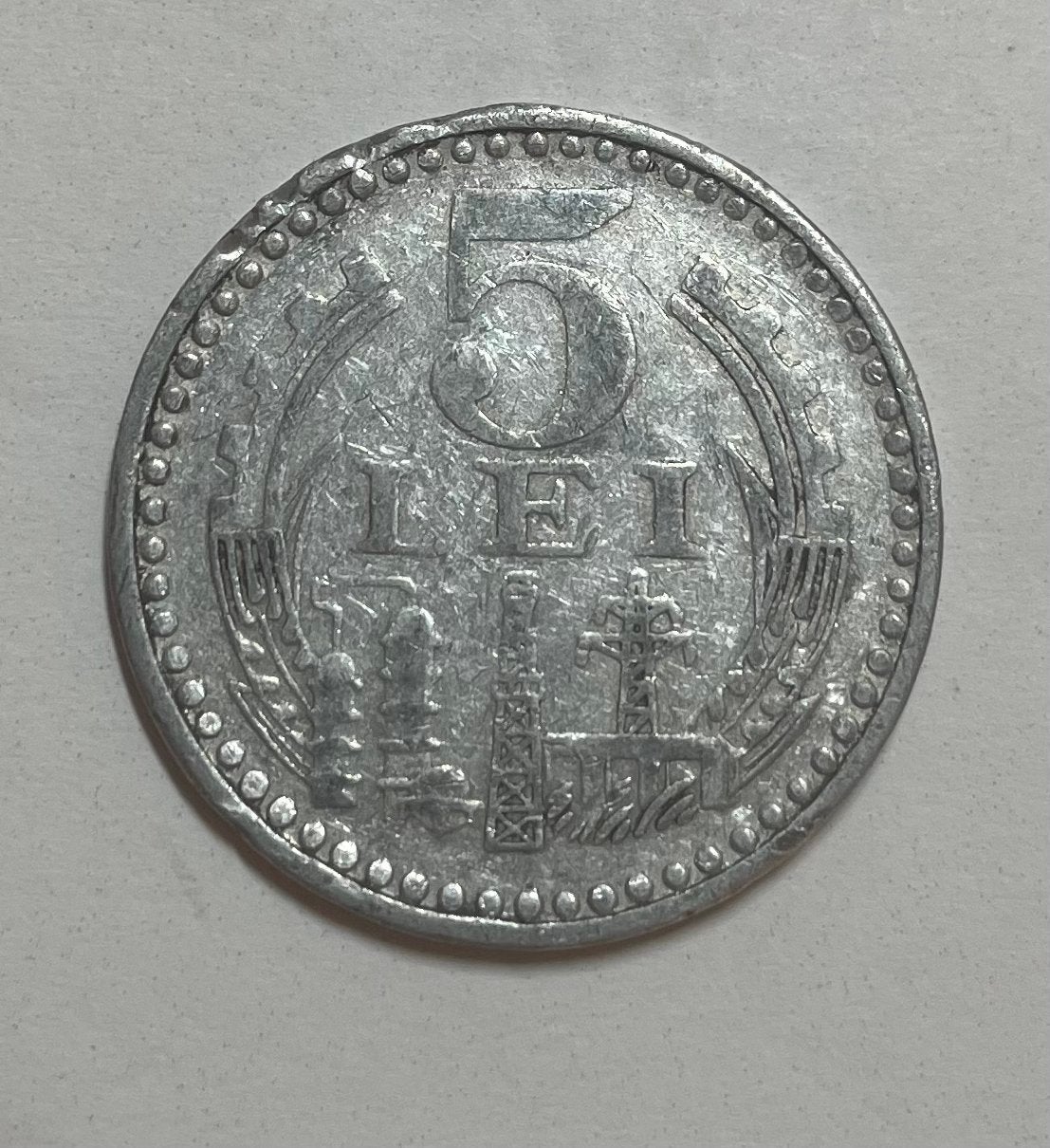 5 lei Roemenië 1978, Ophalen of Verzenden, Overige landen