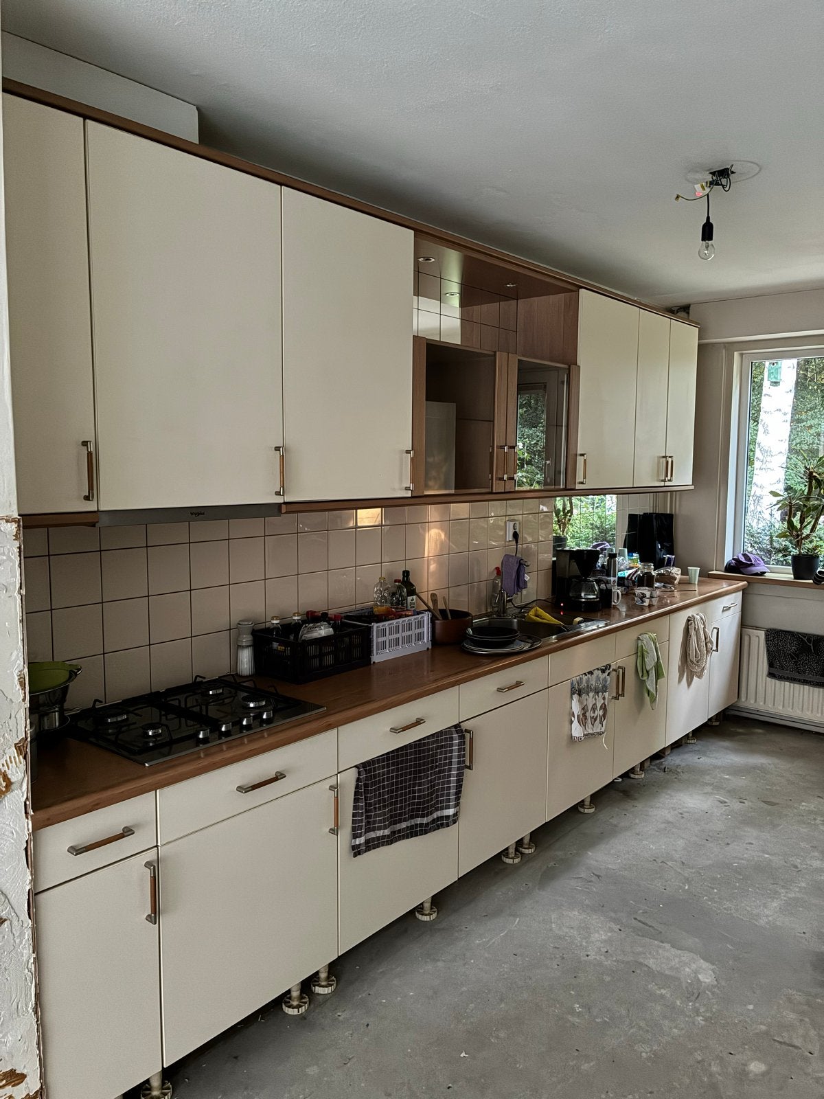 Volledige keuken met Etna apparatuur, Ophalen, Gebruikt, Hout