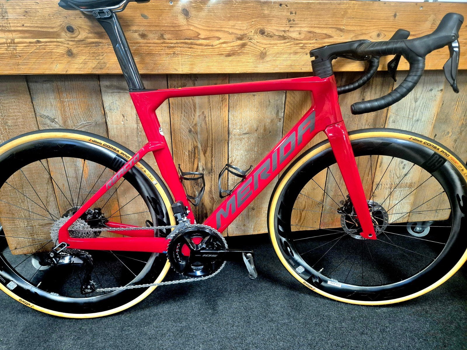 merida reacto 6000, Fietsen en Brommers, Overige merken, Carbon, Ophalen of Verzenden, Zo goed als nieuw