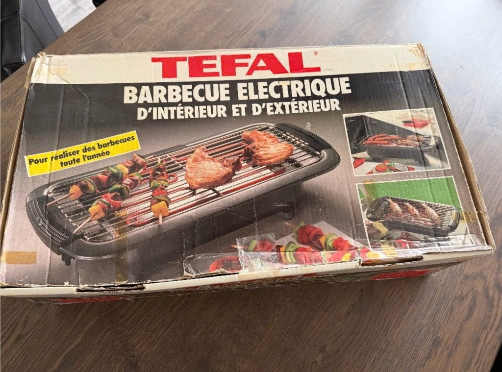 Tefal Electrische Barbecue, Tuin en Terras, Elektrische barbecues, Ophalen of Verzenden, Gebruikt