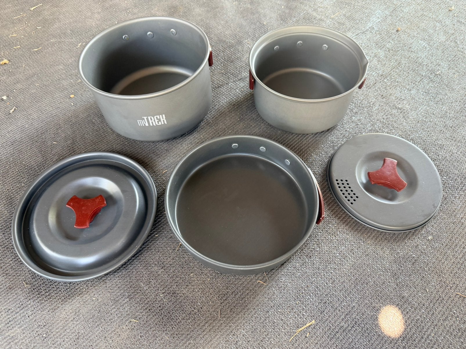 My Trek camping kookset nieuw, Ophalen of Verzenden, Zo goed als nieuw