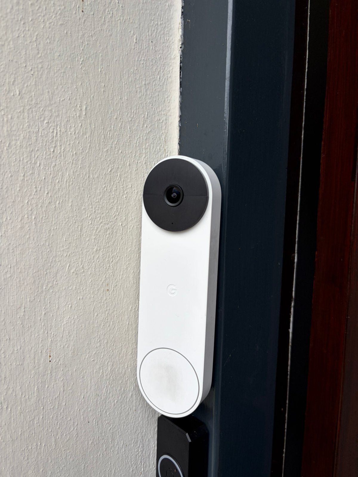 Google Nest Doorbell (batterij) – wit – compleet met doos, Huis en Inrichting, Ophalen, Zo goed als nieuw