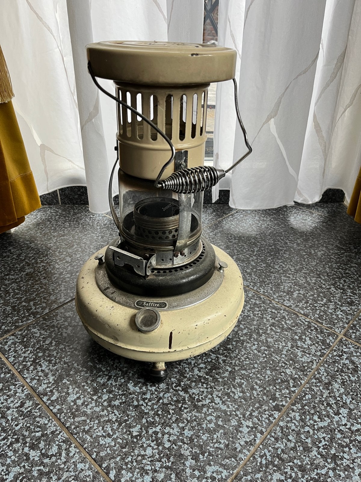 Vintage Saffire petroleumkachel - werkend, Ophalen