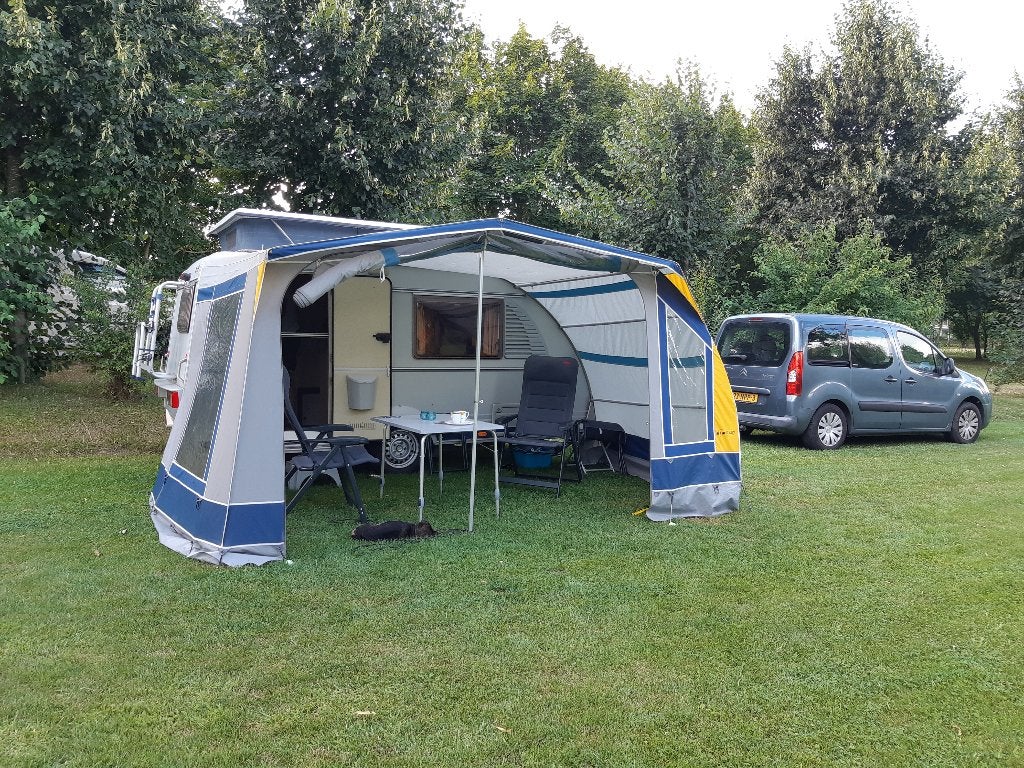 originele voortent (van der Horn) voor Kip Kompakt hefdak, Ophalen, Gebruikt, Overige merken