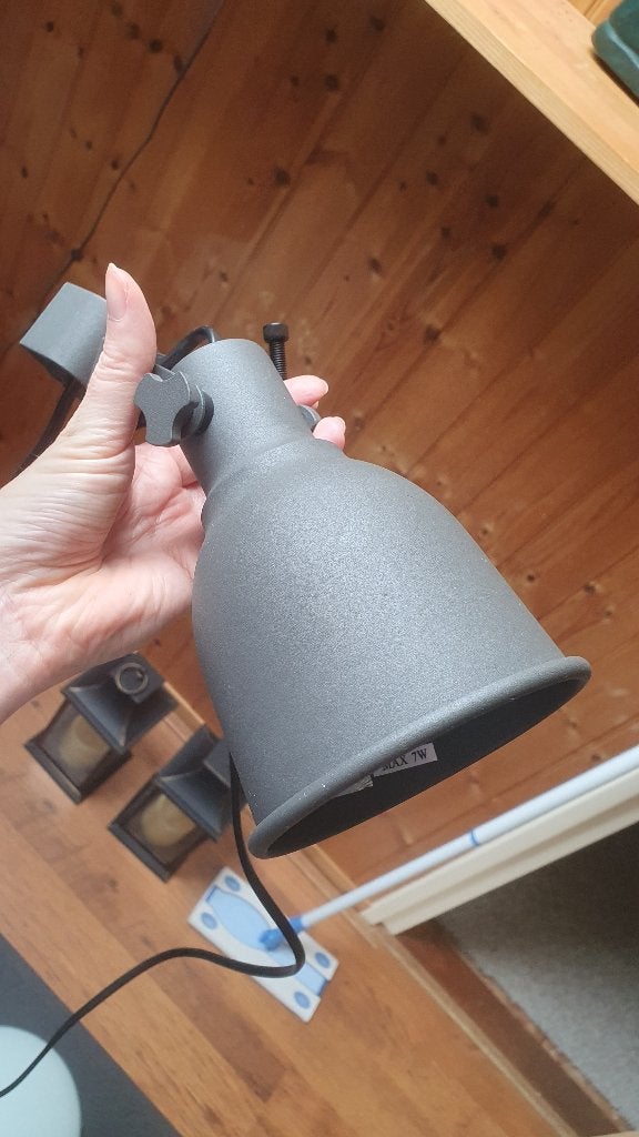 Lamp, Ophalen, Zo goed als nieuw
