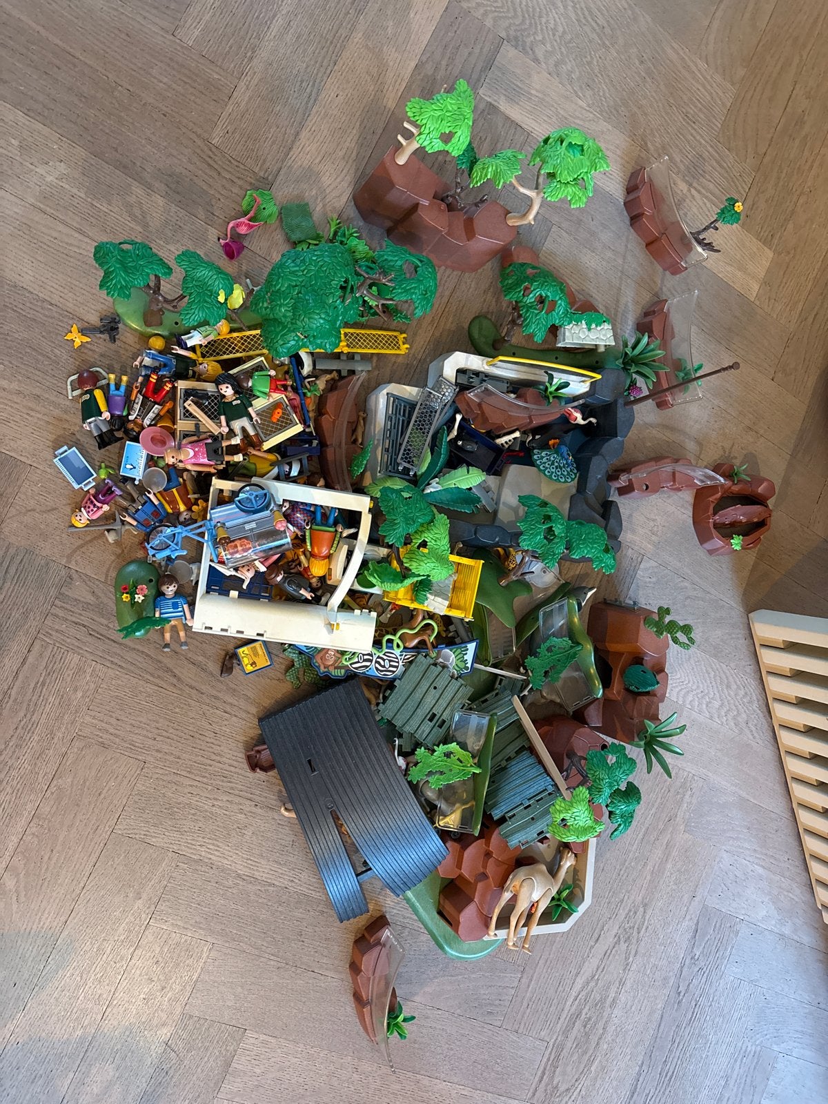 Grote Playmobil Dierentuin - Meerdere sets, Ophalen, Wild life, Gebruikt, Gebouw