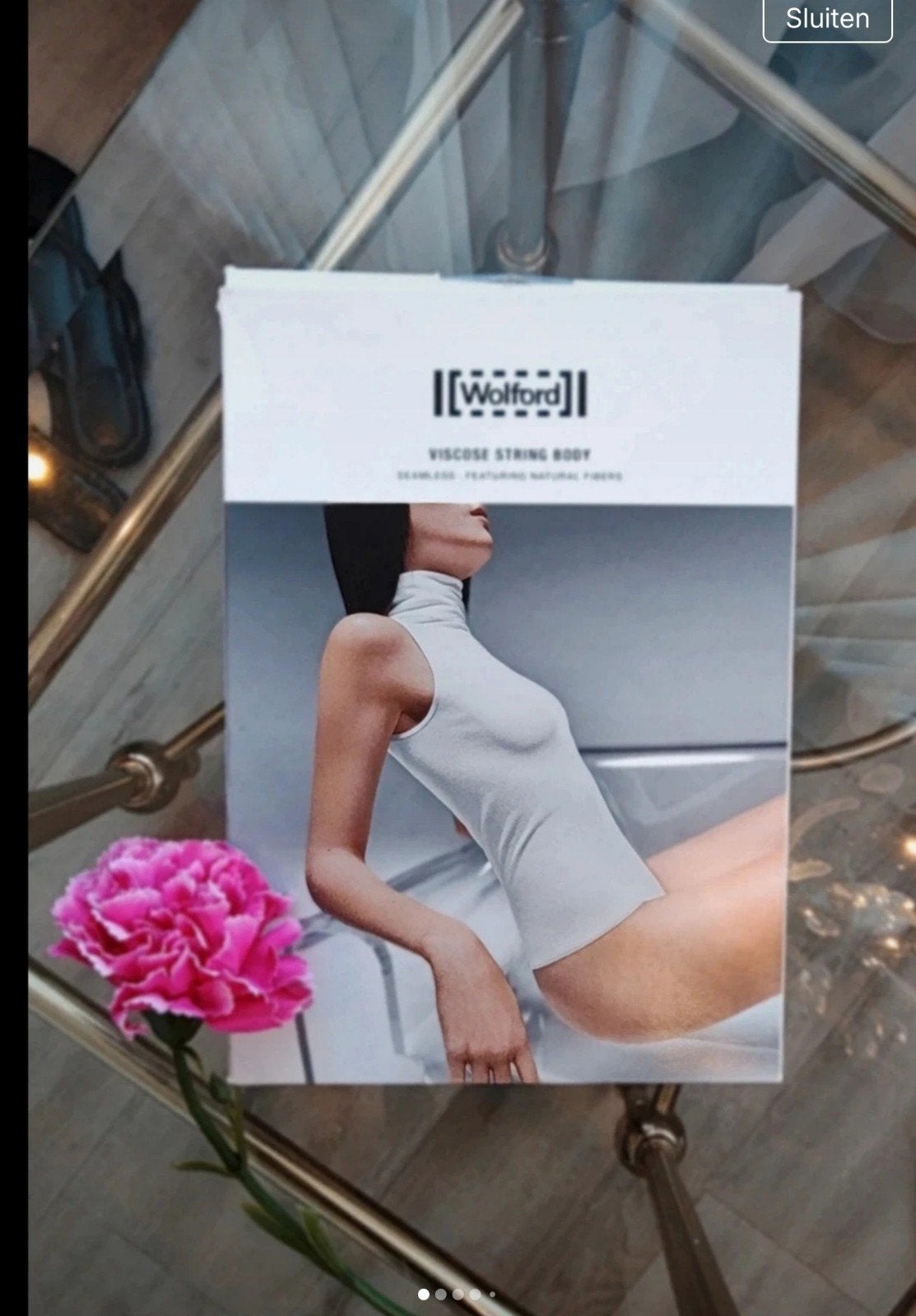 Wolford Viscose String Body - Nieuw met kaartjes, Wit, Nieuw, Ophalen of Verzenden, Wolford