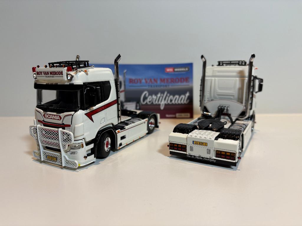 WSI SCANIA R NORMAL I CR20N 4X2  VAN MERODE TRANSPORT