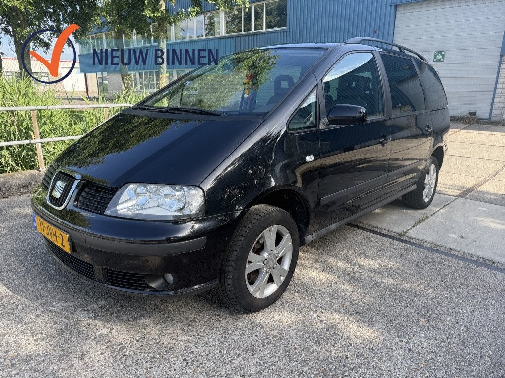 SEAT Alhambra 2.0 Active Style (bj 2009), Auto's, Seat, Voorwielaandrijving, 4 cilinders, 1553 kg, Zwart