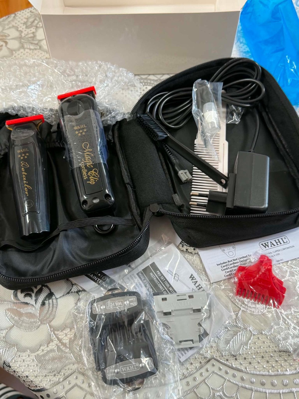 Wahl Cordless Barber Combo - Magic Clip & Detailer Li, Ophalen of Verzenden, Nieuw, Overige typen