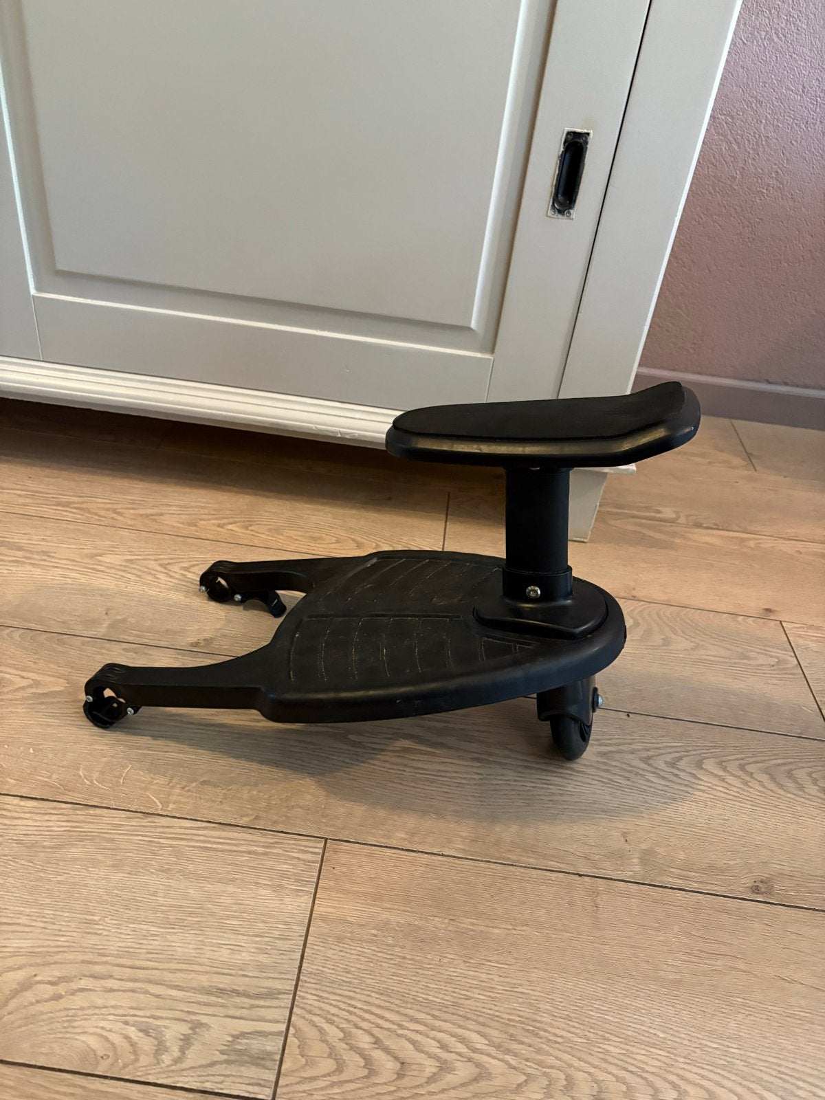 Meerijdplankje met zitje voor kinderwagen, Ophalen of Verzenden, Gebruikt, Overige merken