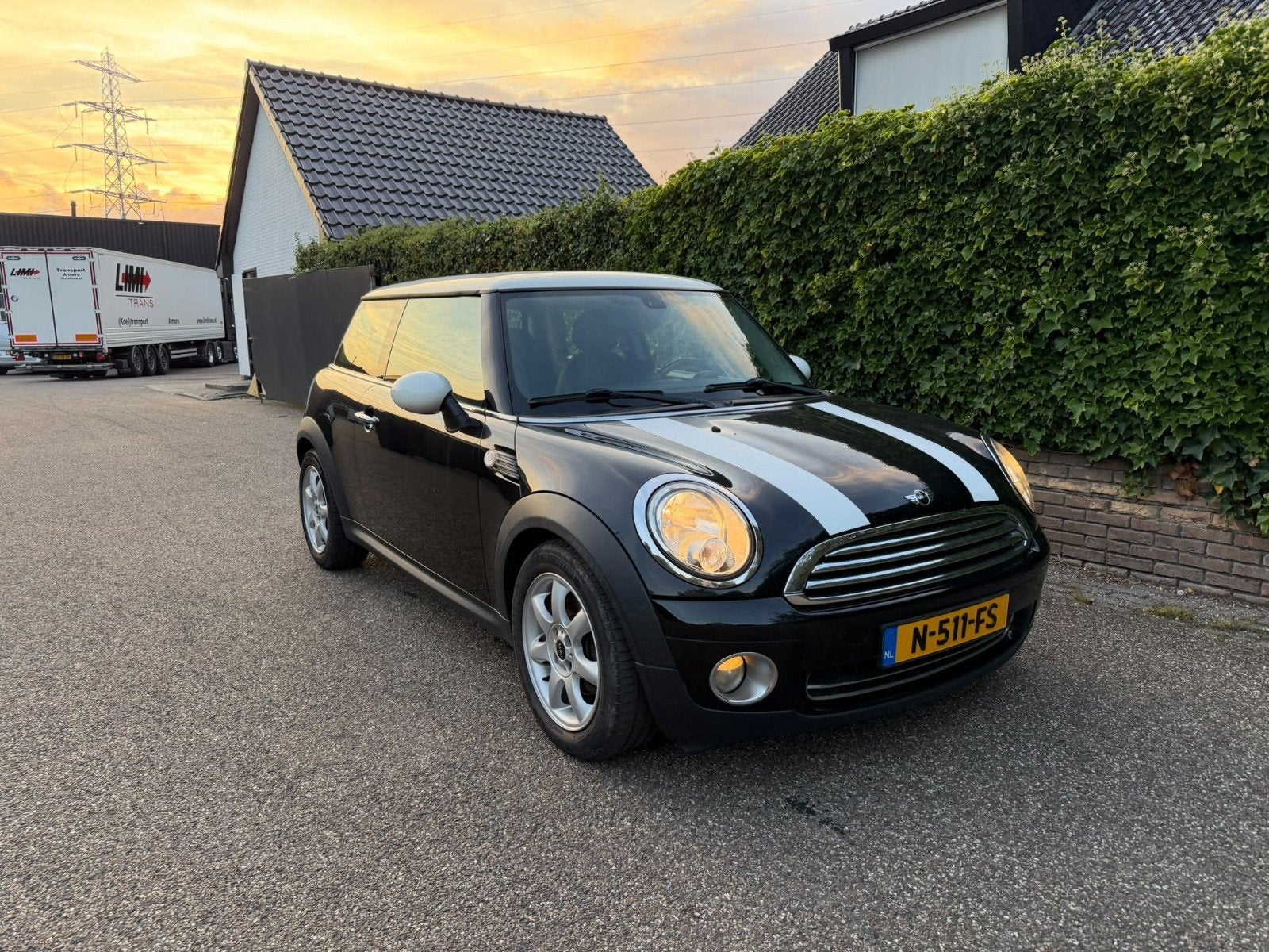Mini 1.6 16V Cooper 2010 Zwart NIEUWE APK, Auto's, Voorwielaandrijving, 4 cilinders, 4 stoelen, Handgeschakeld