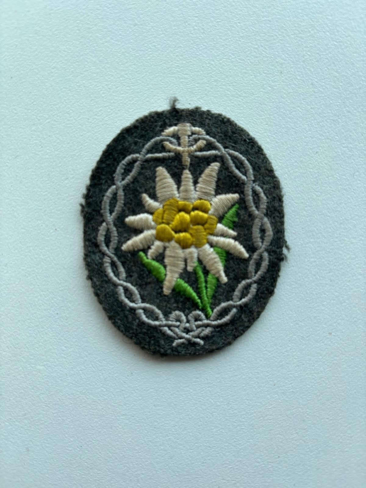Gebirgsjäger Edelweiss Patch, Ophalen of Verzenden, Amerika