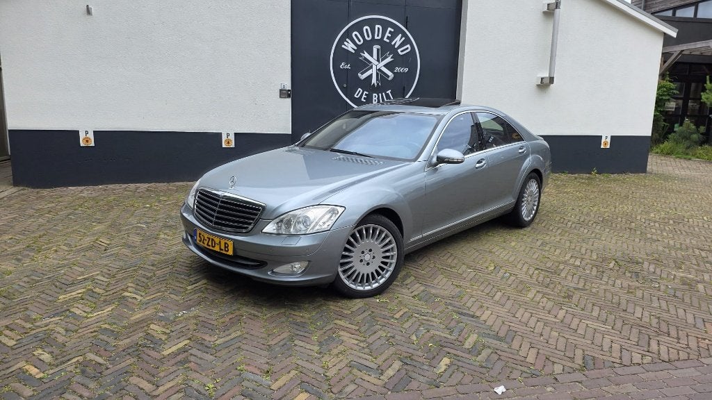 Mercedes-Benz S-Klasse 5.5 S500 AUT 2008 Grijs, Auto's, Automaat, 5461 cc, Achterwielaandrijving, 8 cilinders