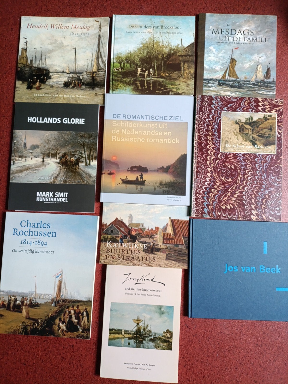 Diverse kunstboeken: Haagse School, Rembrandt, Gouden Eeuw, Ophalen of Verzenden, Zo goed als nieuw, Schilder- en Tekenkunst