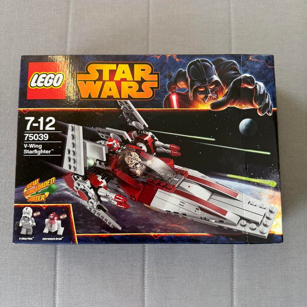 Nieuw LEGO Star Wars V-Wing Starfighter 75039, Kinderen en Baby's, Speelgoed | Duplo en Lego, Lego, Lego, Star Wars, Lego